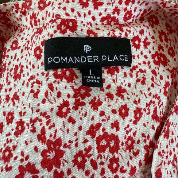Tuckernuck Pomander Place Scarlet Ditsy Floral Kenzo Dress Size L Y220S7OHQT - Picture 7 of 8